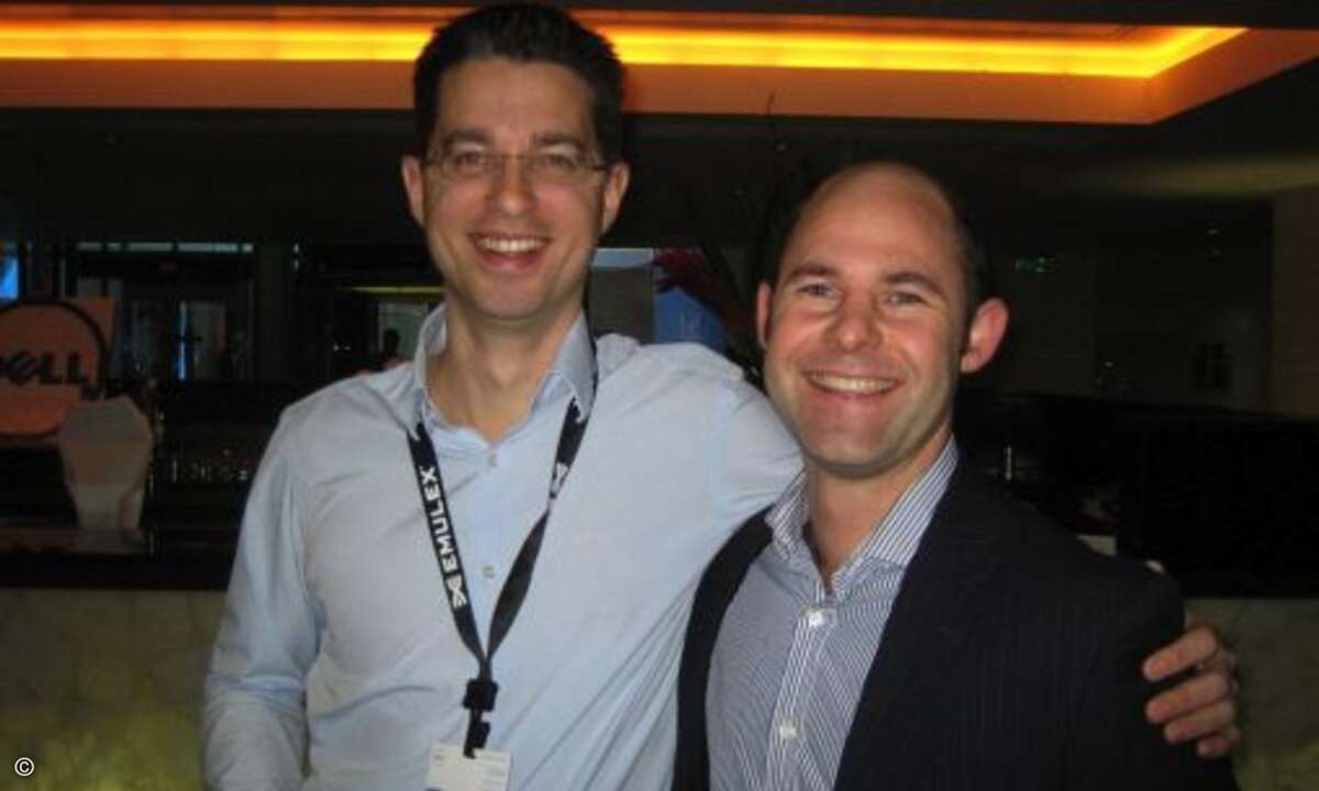 Alex Pelster und Nick Eelen (beide FlexVirtual)