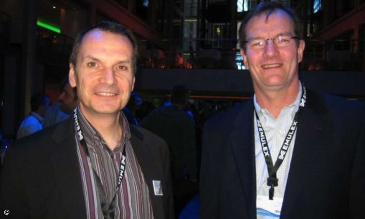 Mark Smith und Tony Parkinson (beide Dell)