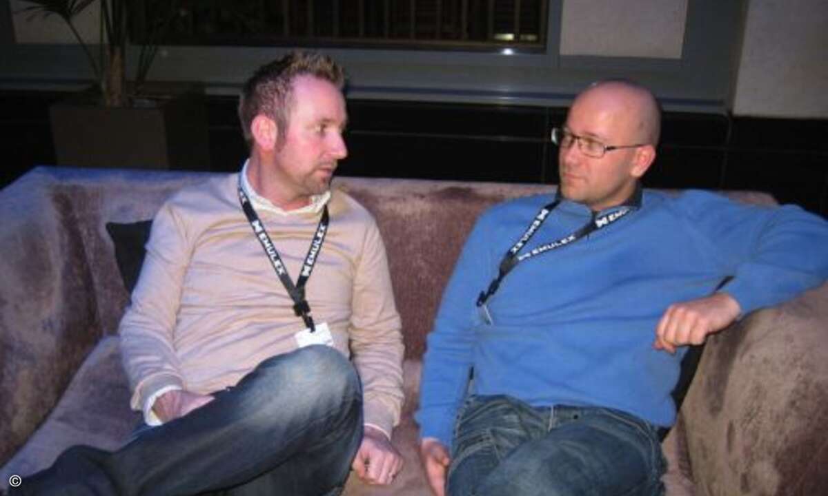 Alexander Hell und Stefan Hakansson (Addpro)