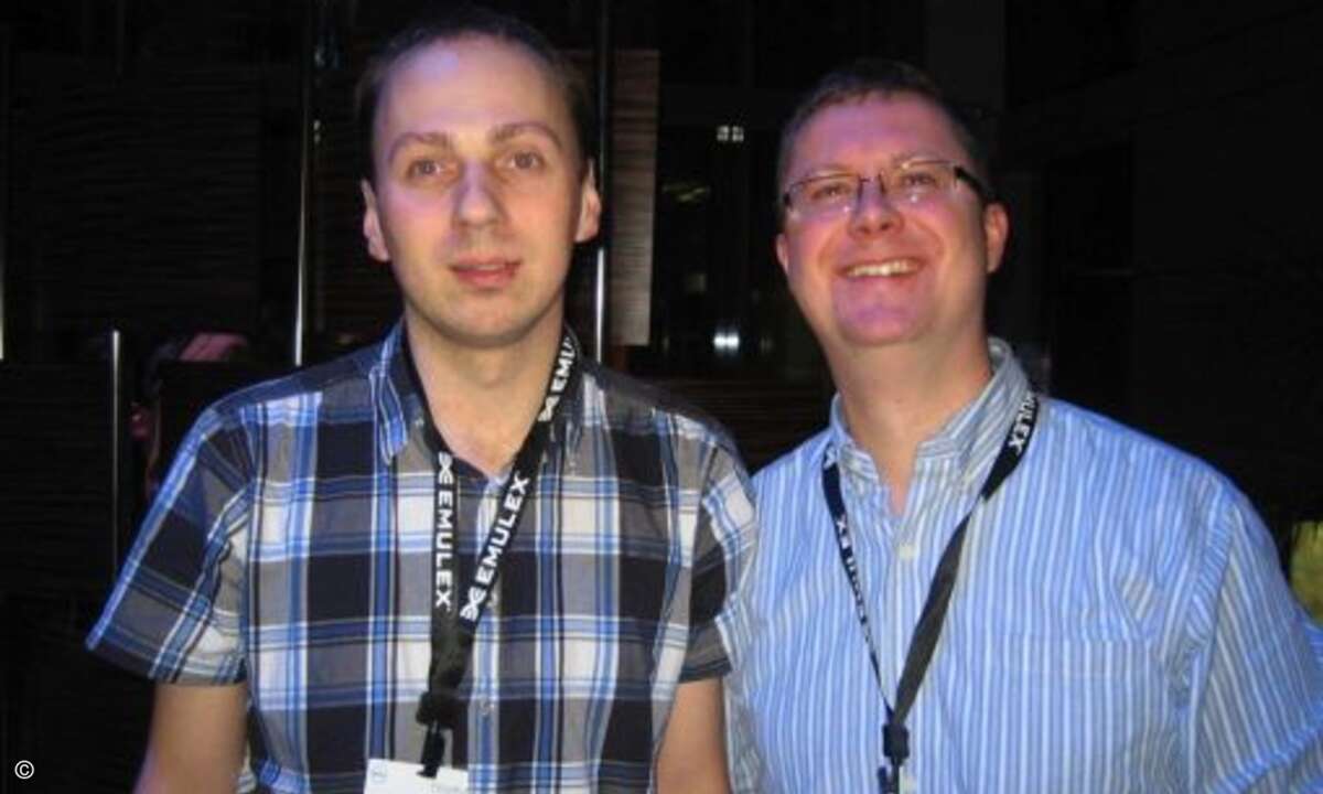 Thomas Larssen und Klavs Riisager (beide Itera Consulting)