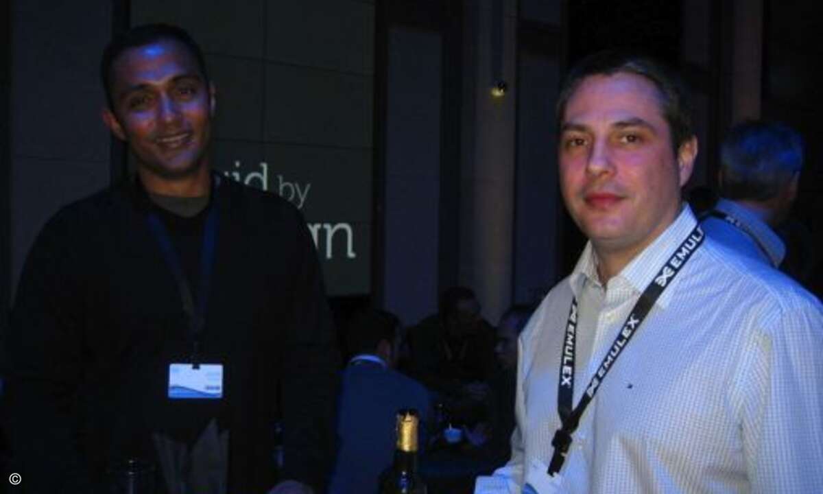 Jacob Cherian und Antonio Gallardo (beide Dell)