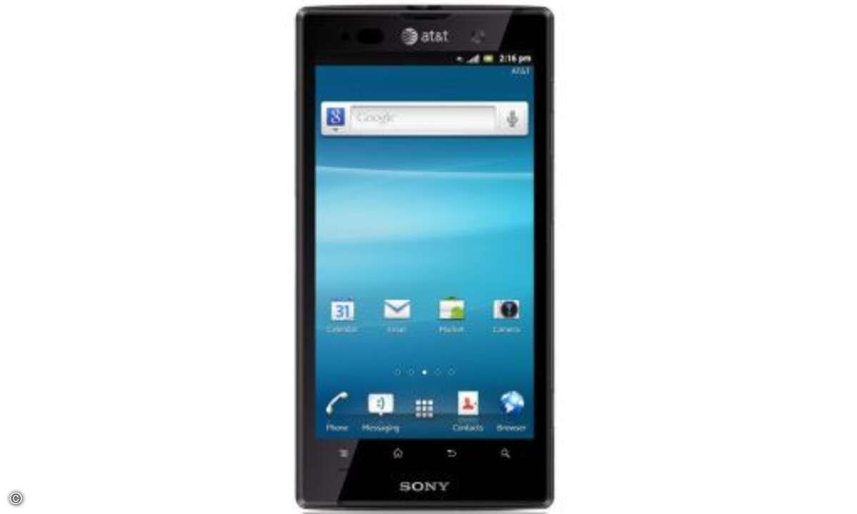 Sony Xperia Ion
Neben dem Xperia S hat Sony auch das Xperia Ion gezeigt. Es handelt sich um das erste Smartphone des Unternehmens, das mit dem schnellen Datenfunk LTE ausgestattet ist. Ein Deutschland-Start ist zunächst nicht vorgesehen, das Ion w