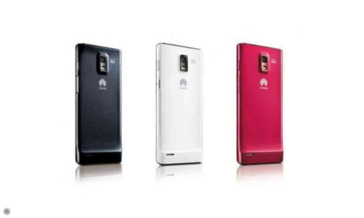 Huawei Ascend P1 und P1 S
Der vor allem für preiswerte Smartphones bekannte chinesische Hersteller Huawei möchte endlich auch technisch überzeugen. Daher waren auf der CES kaum Billigtelefone zu sehen, sondern vielmehr rekordverdächtige Highend-Ge