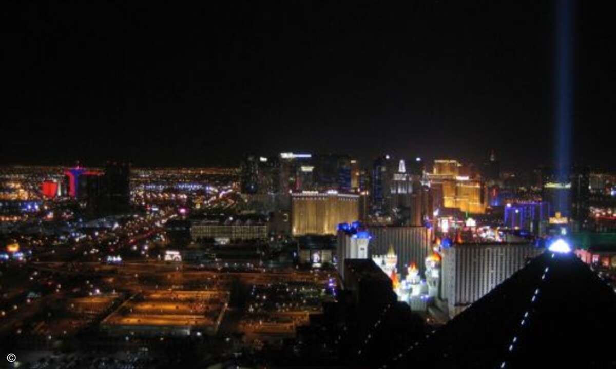 als Veranstaltungsort Las Vegas gewählt