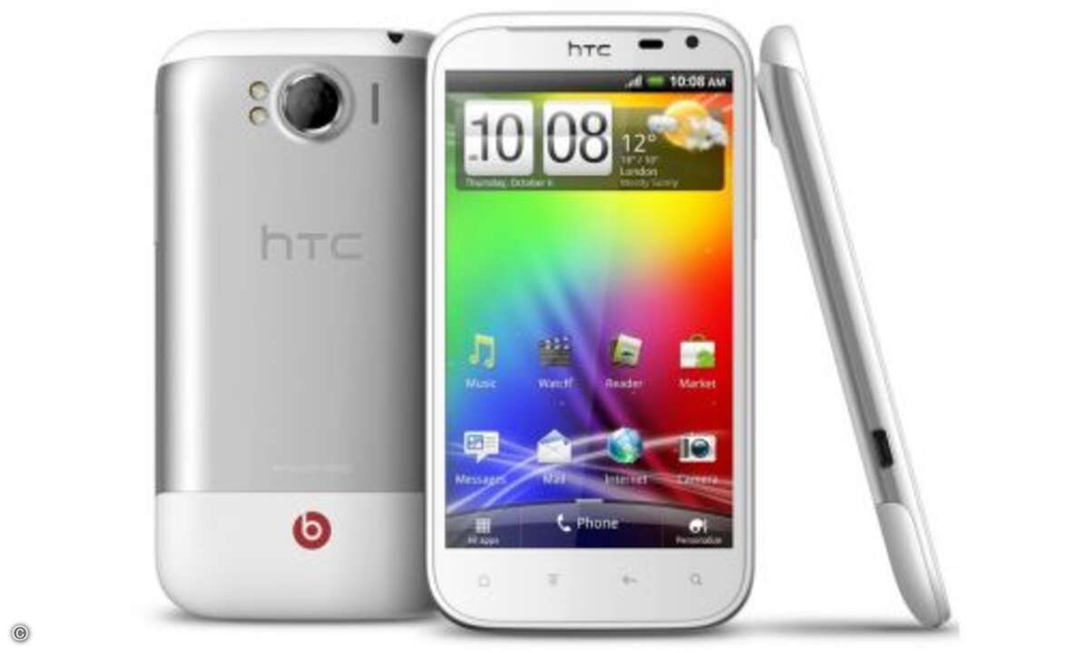HTC Sensation XL - jetzt im Mediamarkt Online Shop für 479 Euro (ggf. plus 4,99 Euro Versandkosten)
Mit dem XL-Display (es ist immerhin 4,7 Zoll groß) und dem Hammer-Sound powered by Beats Audio macht das Sensation XL einiges her. Hinzu kommt ein