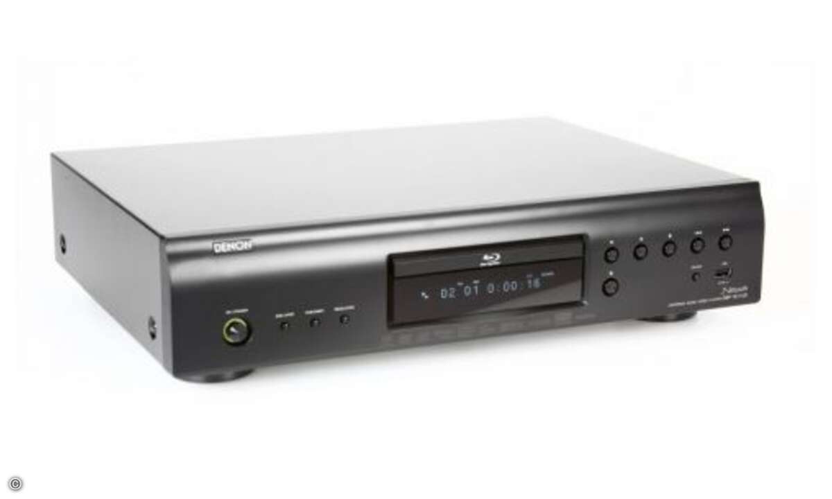 Denon DBP-1611UD  € 500; www.denon.de  + spielt viele Formate, runder, kräftiger Klang, sehr gutes DVD-Bild - etwas träge Menüsteuerung  Gesamtwertung: sehr gut 88 % Preis/Leistung: sehr gut © Josef Bleier, Stefan Rudnick