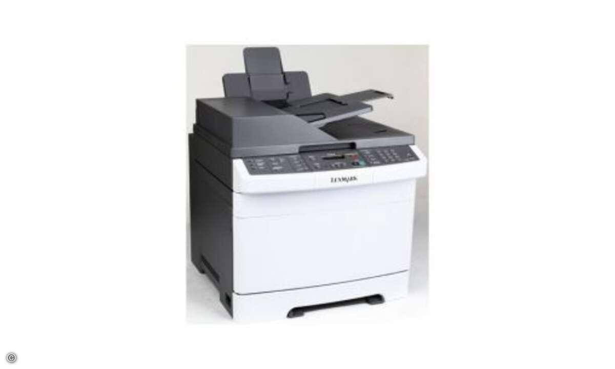 Die Druckausgabe beim Lexmark erfolgt an der Rückseite des Multifunktionsgerätes.

Lexmark X544n

+ schnelle Druckeinheit
+ viele Scan-Funktionen
– Verbrauch im Sleep-Modus

Internet: www.lexmark.de
Preis (Straße): 320,- €

Gesamtwertung: