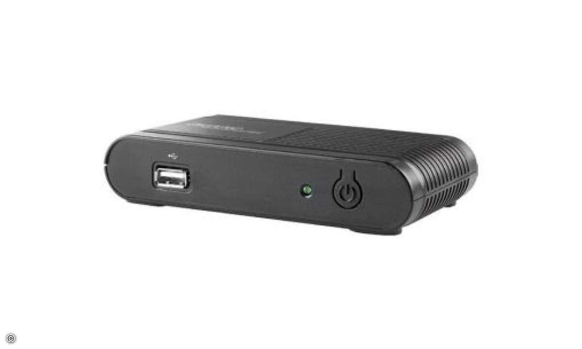 Auvisio PC2TV 720p Wer keine hohen Ansprüche an die Bildqualität stellt, erhält mit der Lösung von Auvisio eine günstige Lösung, um den Rechner-Bildschirm auf dem TV zu klonen. Einfach die Computer-Software installieren und den TV per HDMI sowie Mau