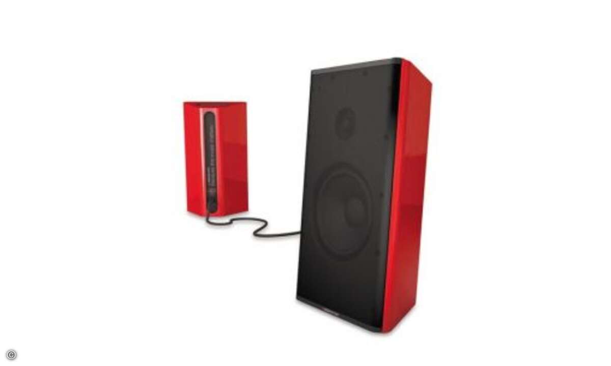 Monster Clarity HD Hochwertige Musikübertragung über Bluetooth ermöglicht Monster mit der Kombi aus den Aktivlautsprechern Clarity HD (Preis: 700 Euro) und dem Streamcast Bluetooth Module (Preis: 100 Euro). Das System kann neben dem minderwertigen S