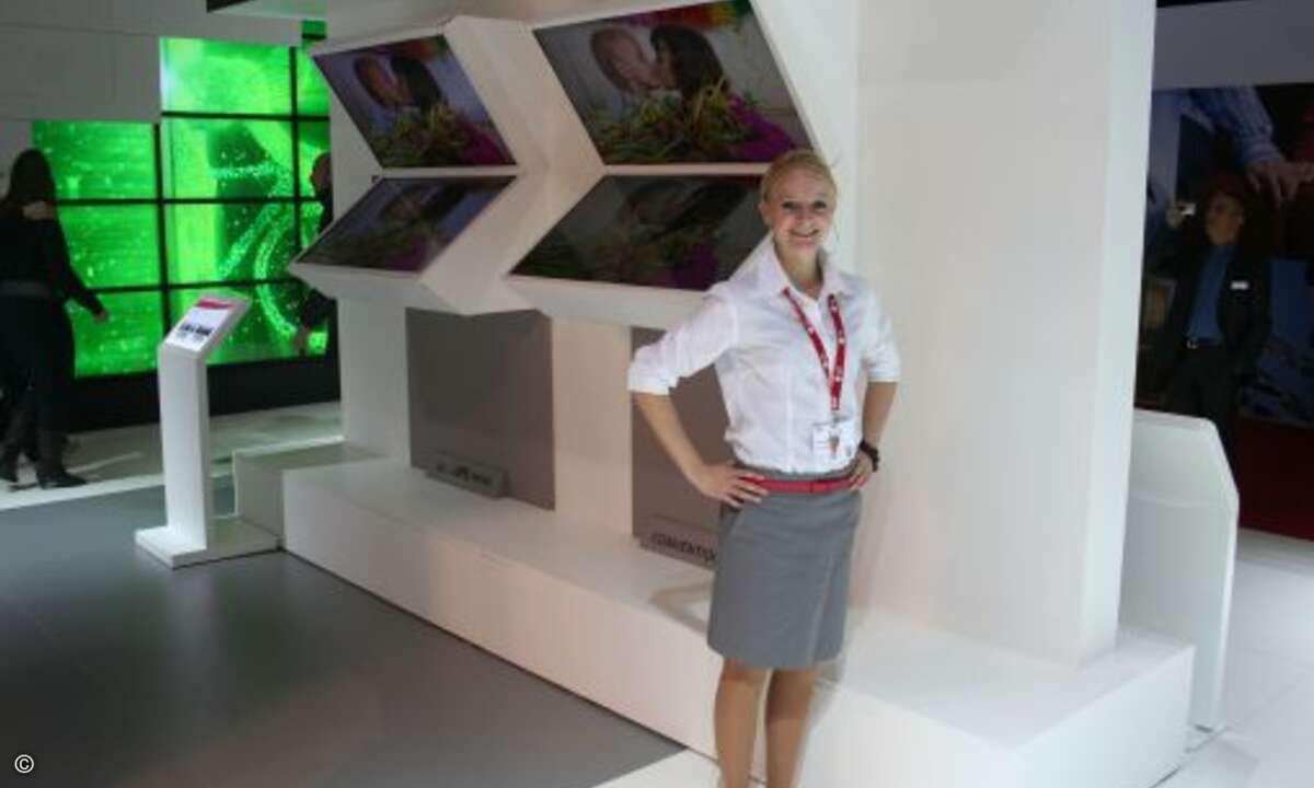 LG zeigte verschiedene Display-Lösungen
