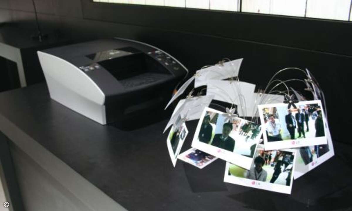 Eher zufällig stieß die CRN beim umschauen auf eine Rarität: Einen LG-Drucker, bisher noch koreanisch beschriftet