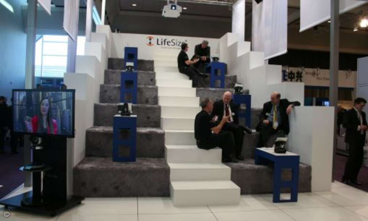 Lifesize zeigte Videokonferenzlösungen
