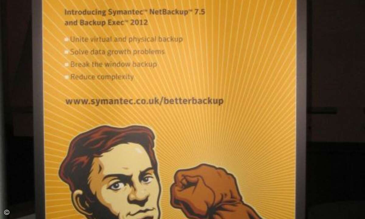 Umdenken heißt es nach Ansicht von Symantec vor allem beim Backup