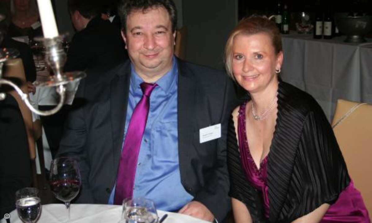 Neben Klaus Weinmann der wichtigste Mann bei Cancom: COO Rudolf Hotter mit seiner Ehefrau