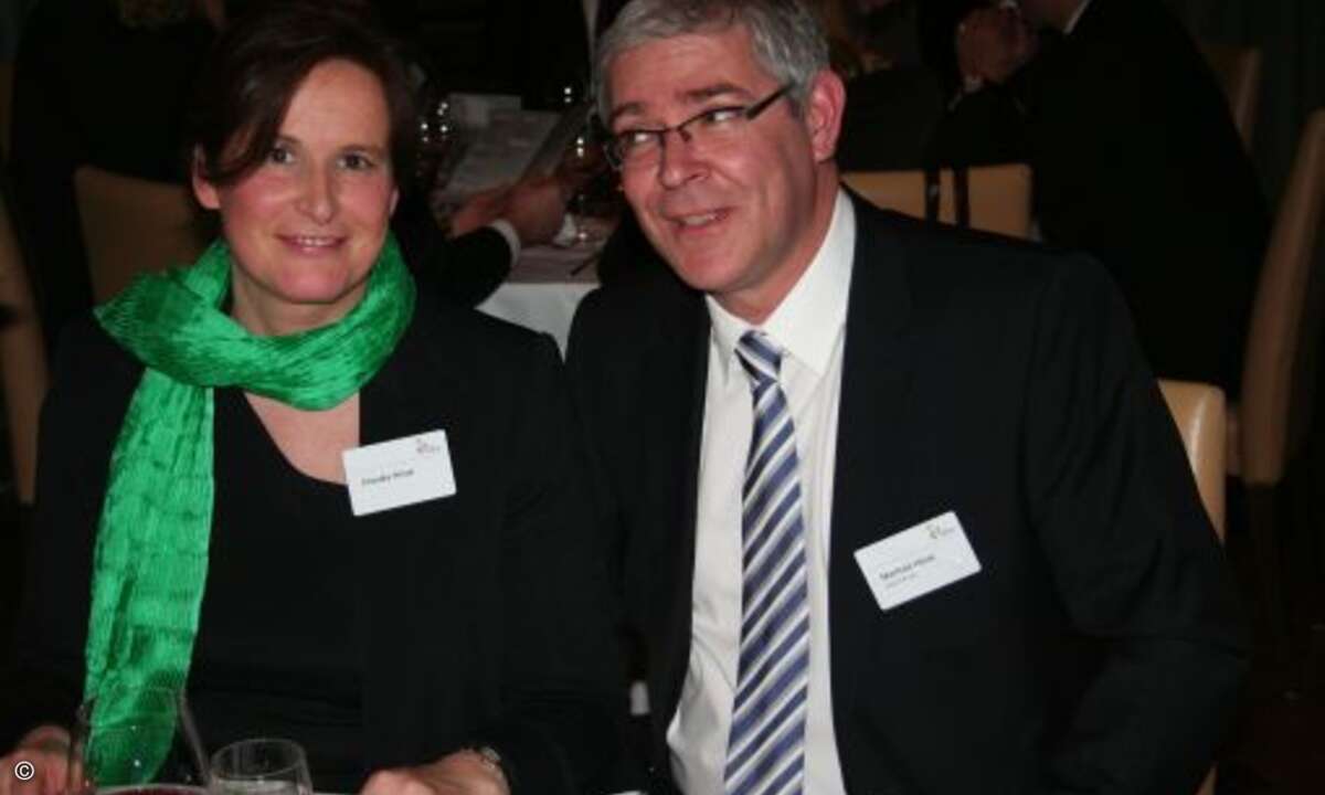 Martin Hövel von Cancom mit Ehefrau