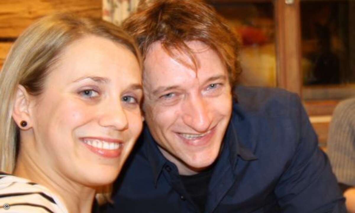 Andrea Berting von Microsoft zusammen mit ECOM‐ Geschäftsführer Jürgen Ellinger