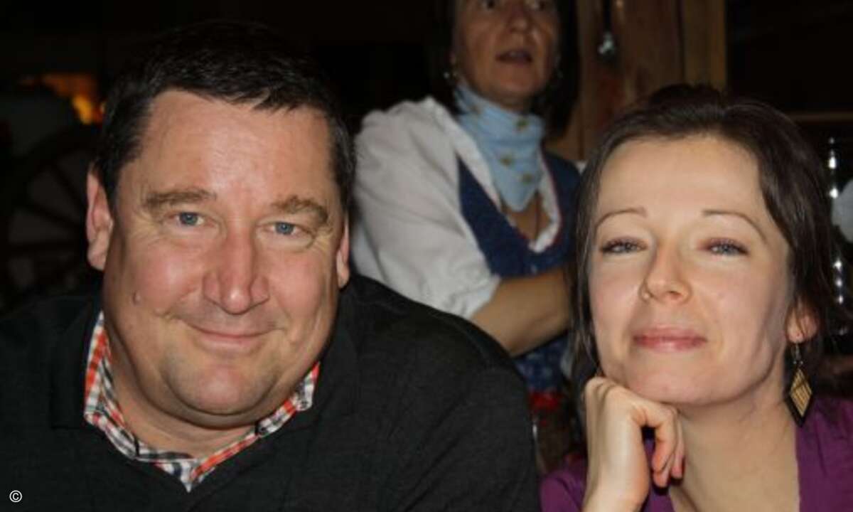 Thomas Haug und Slavka Kerekretyova genossen den Abend