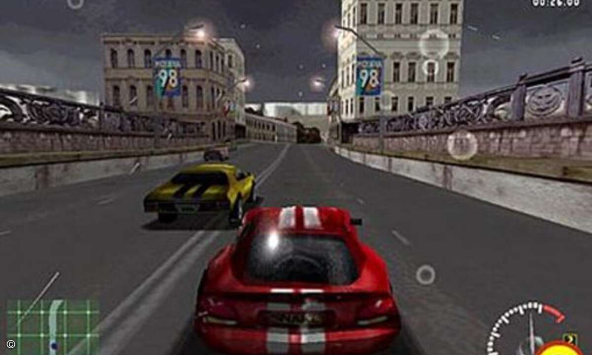 Test Drive 5 setzte 1998 auf die Nachbildung real existierender Strecken und wilde Verfolgungsjagden mit der Polizei.