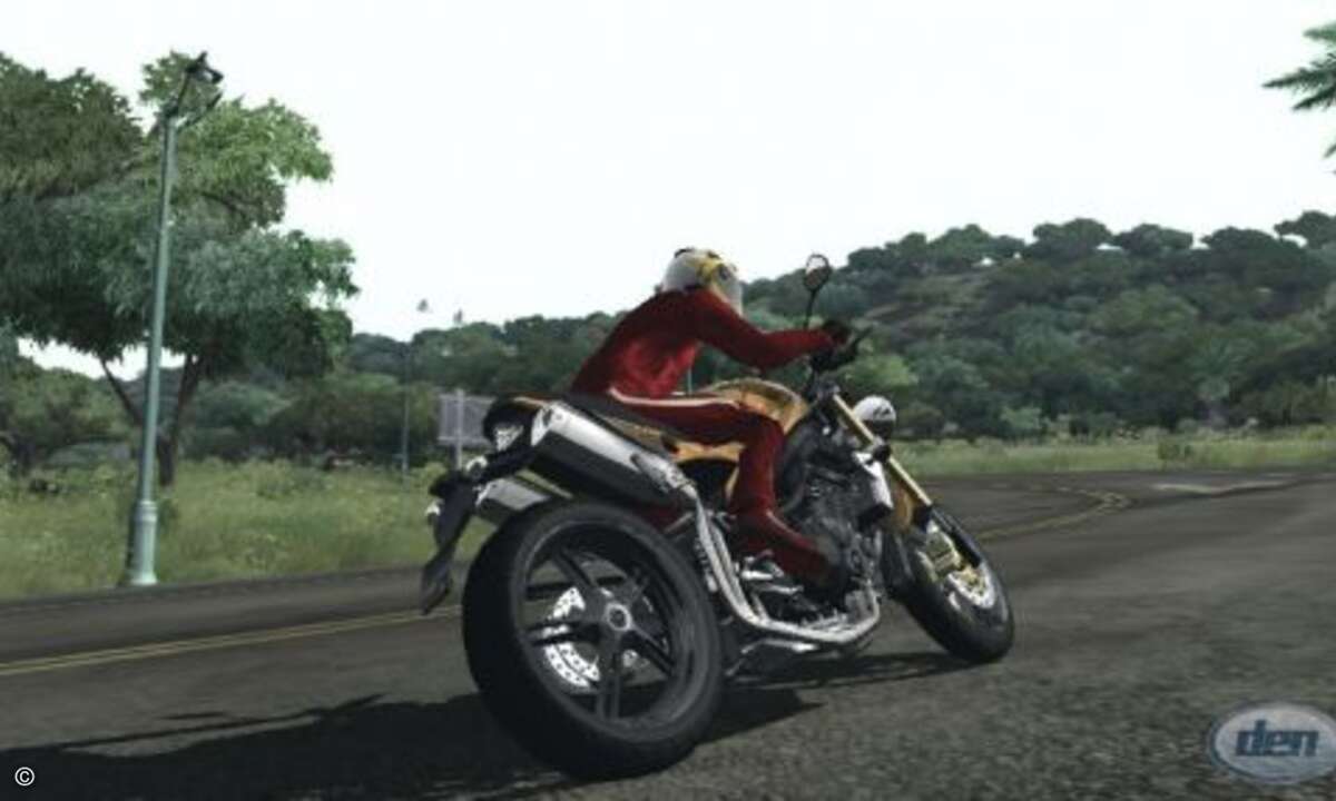 2006 konnte man bei Test Drive Unlimited auch erstmals Motorrad fahren.