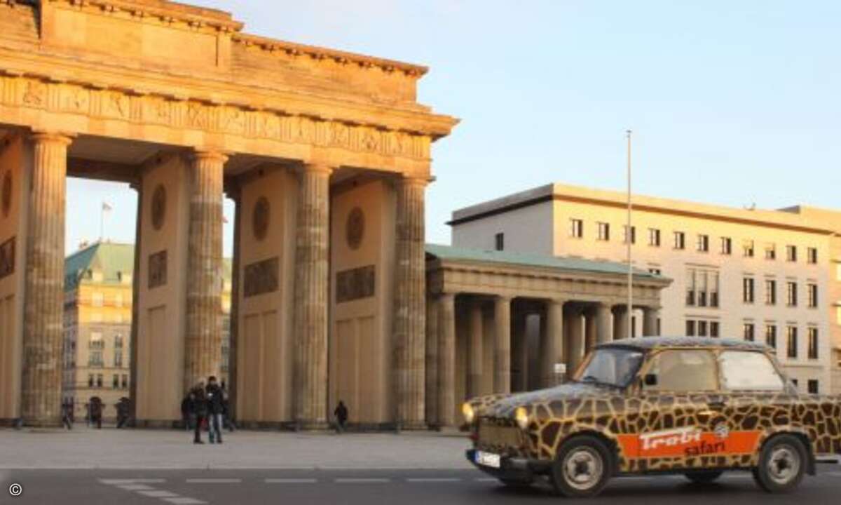Im Trabi quer durch Berlin