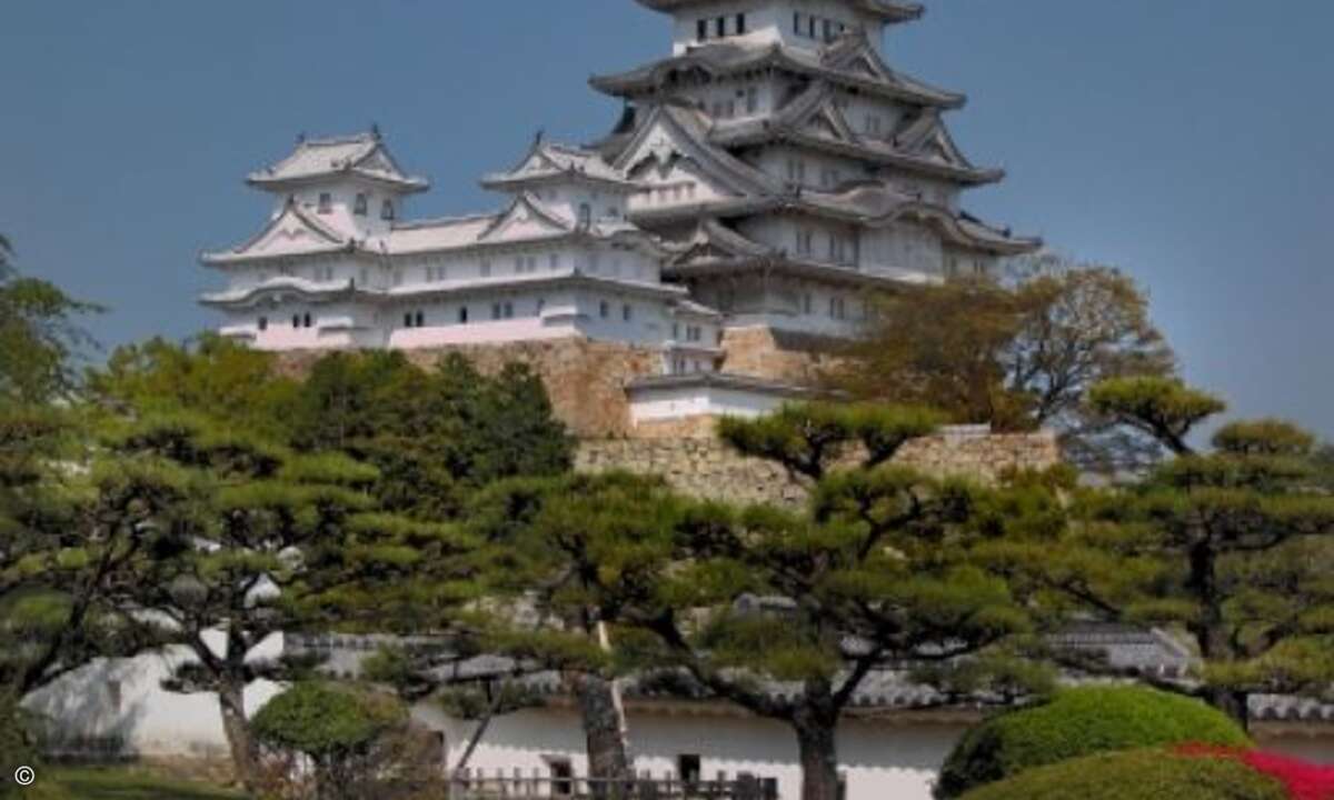 Burg Himeji bei Osaka: Ganz schön teuer! (Platz 4) (Foto: memephoto/pixelio.de)