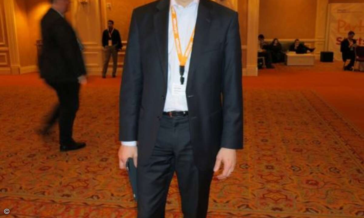 Das Gesicht des deutschen VMware-Kanals war auf der Partner Exchange 2012 ebenfalls präsent: Ralf Gegg, Partner Director CEMEA.