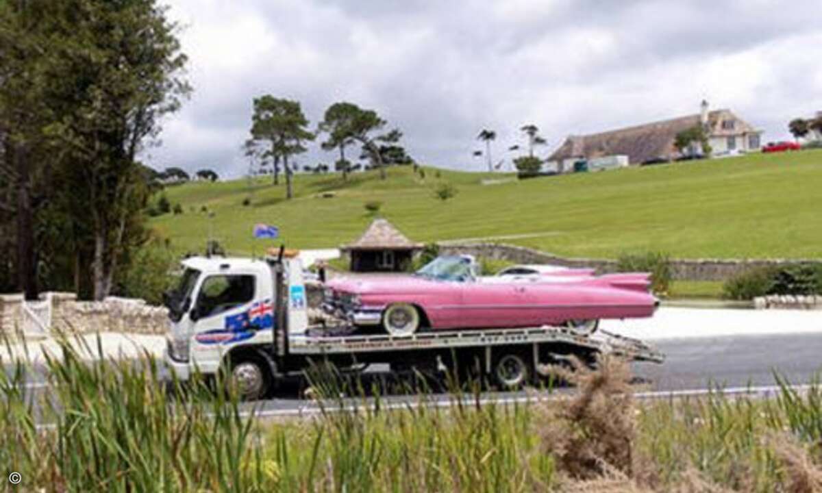 ... oder ein Cadillac in Pink...