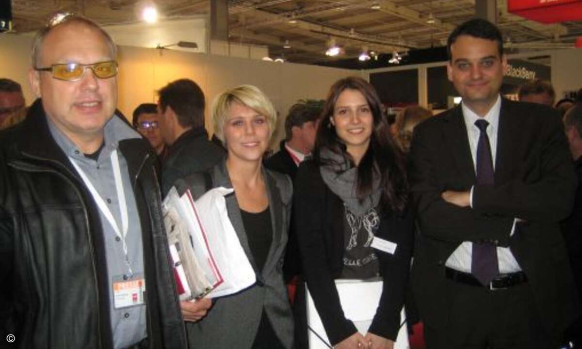 Das Team von PR Konstant und Markus Reuter (CRN)