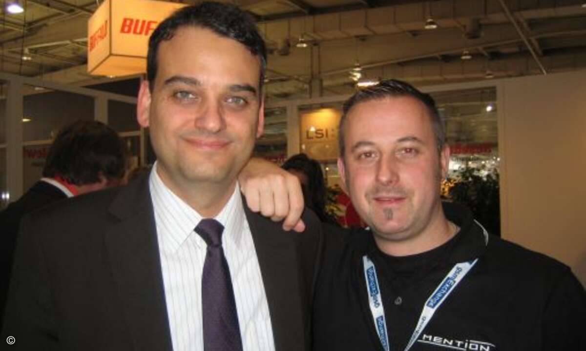 Markus Reuter (CRN) und Sven Born (Mention)