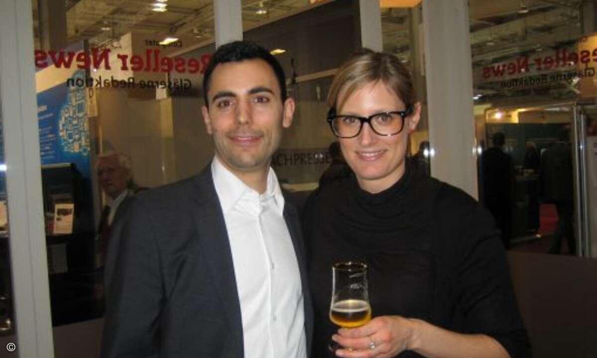 Adrian Metin (Bonago) und Katharina Scheurer (B.com)