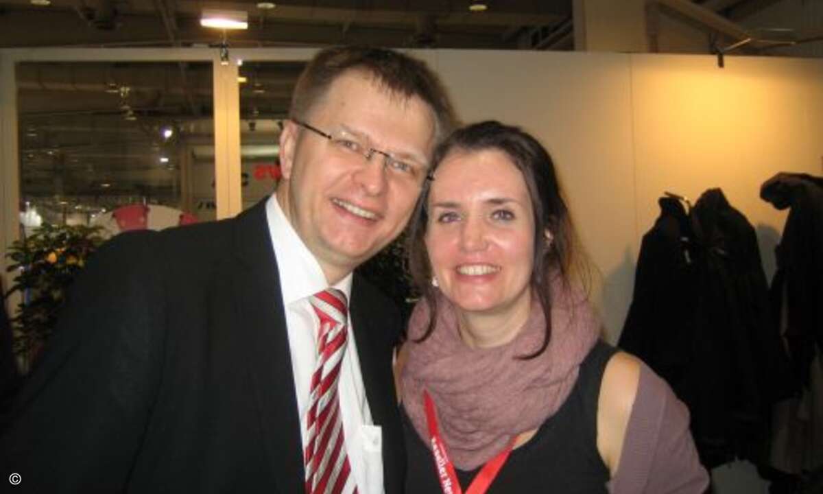 Theo Reinerth (Brother) und Nadine Kasszian (CRN)