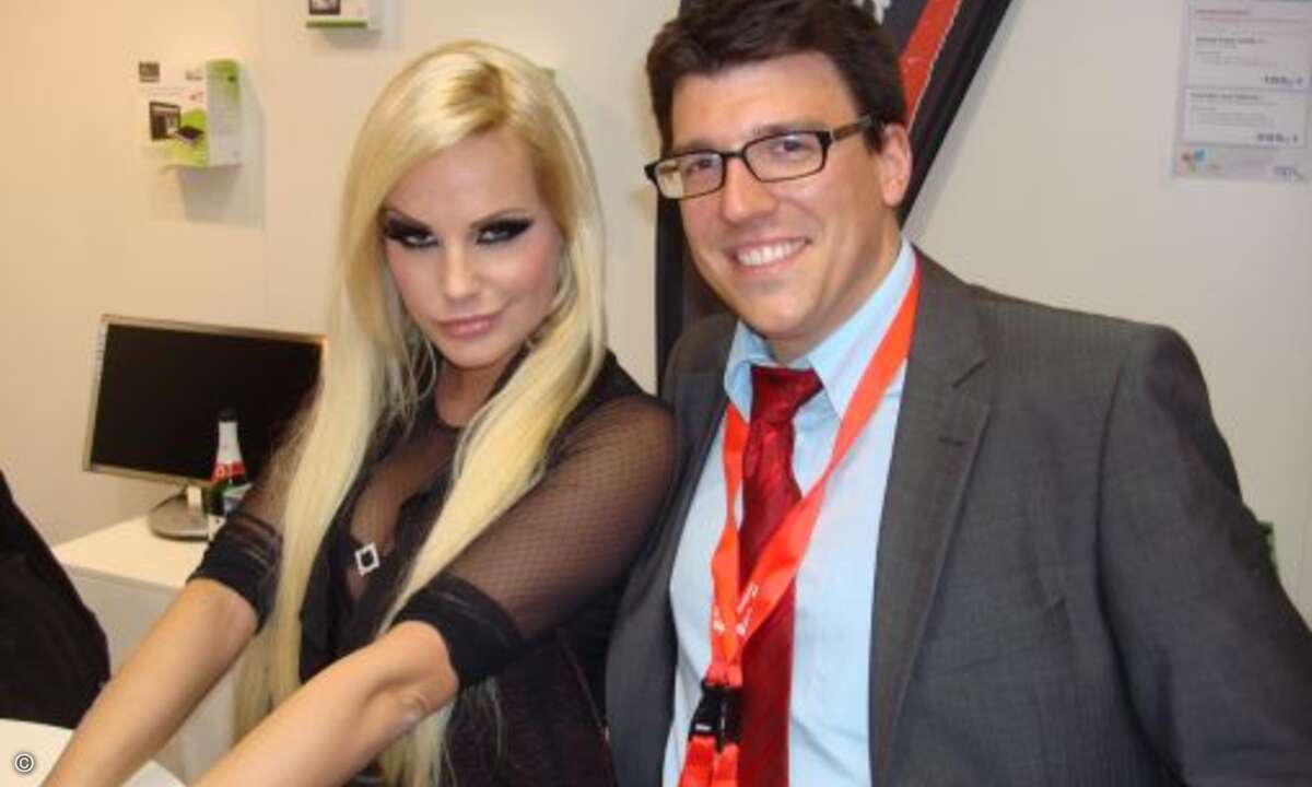 Da strahlt sogar der Volontär übers ganze Gesicht.