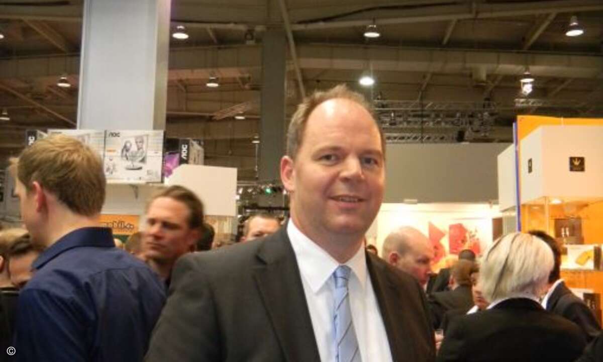 Gastgeber Achim Heyne von Api kann stolz auf seine gelungene Party sein.