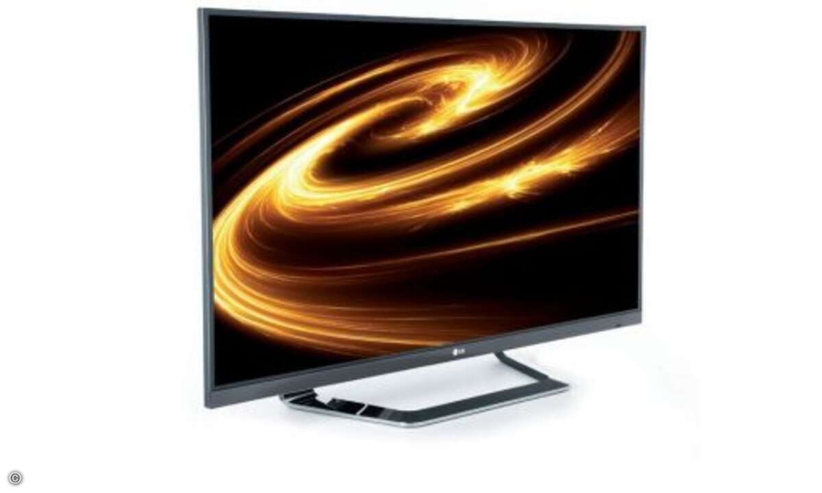 LG 47LM760S
€ 1.800; www.lg.de
+ Design, Magic Remote, schöne Nutzerführung, schärferes Bild,
- Dual-Play-Brillen, Flash-Browser Panel nicht mehr matt
Gesamtwertung: sehr gut 84 %
Preis/Leistung: sehr gut
Optimale Einstellungen
B