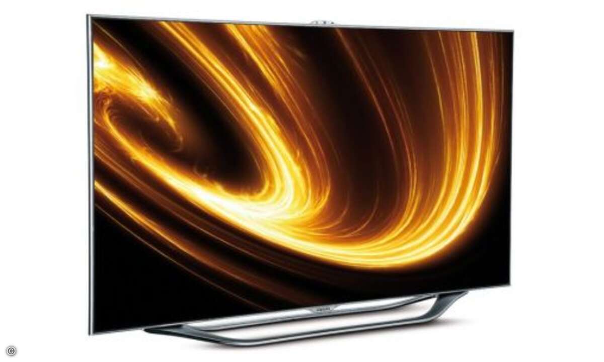 Samsung UE55ES8090
€ 2.800; www.samsung.de
+ Sprach- und Gestensteuerung, Multimedia satt, scharfes Bild, tolle Aufbereitung schwacher Quellen
-ein Top-TV sollte LEDs lokal dimmen
Gesamtwertung: sehr gut 89 %
Preis/Leistung: sehr gut