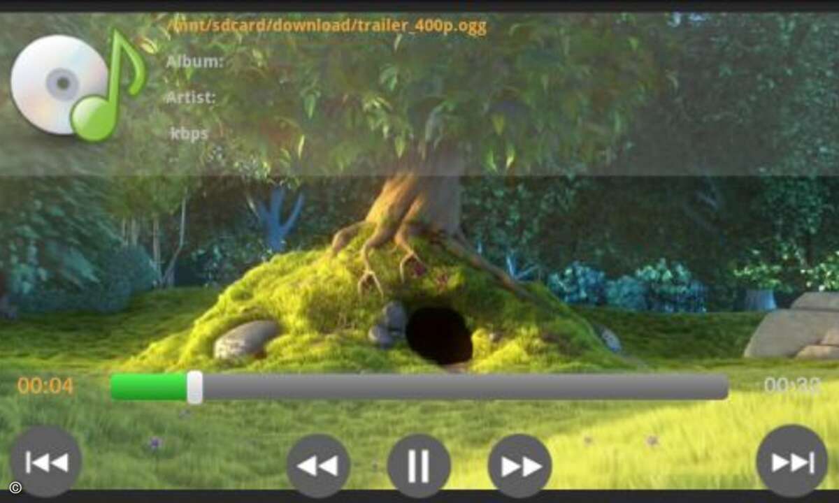 Der falsche Media Player basiert großteils auf dem Code des offenen Dolphin Players.