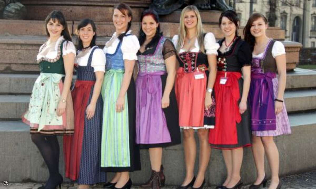 Sieben Kandidatinnen hatten es bis in die Endrunde geschafft. (Bild: Bayerischer Brauerbund e. V.)