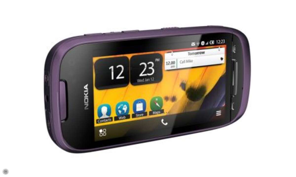 Nokia 701
Preis: ca. 205 Euro
Testwertung gesamt: 409 / 500 Punkte
getestet: 12 /2011
© Hersteller