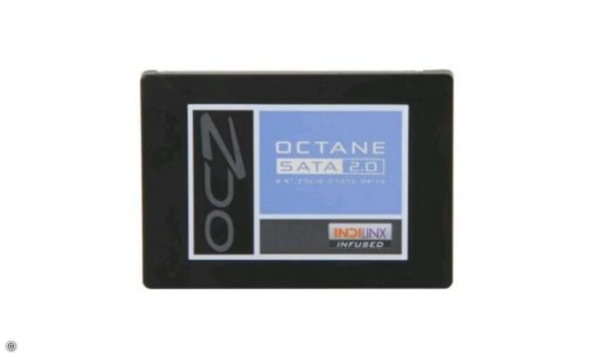Die interne SSD-Festplatte von OCZ ist 2,5 Zoll groß, hat einen SATA II-Anschluss und 64 GByte Kapazität.  Bei Amazon für 49,90 Euro - ein Preis am unteren Rand des Marktüblichen.     © Amazon