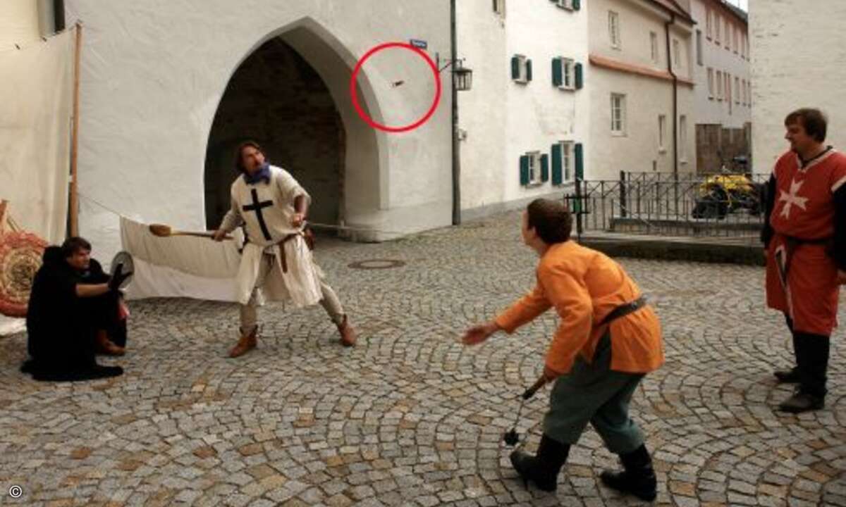 Anschließend wird noch eine Runde Ritter-