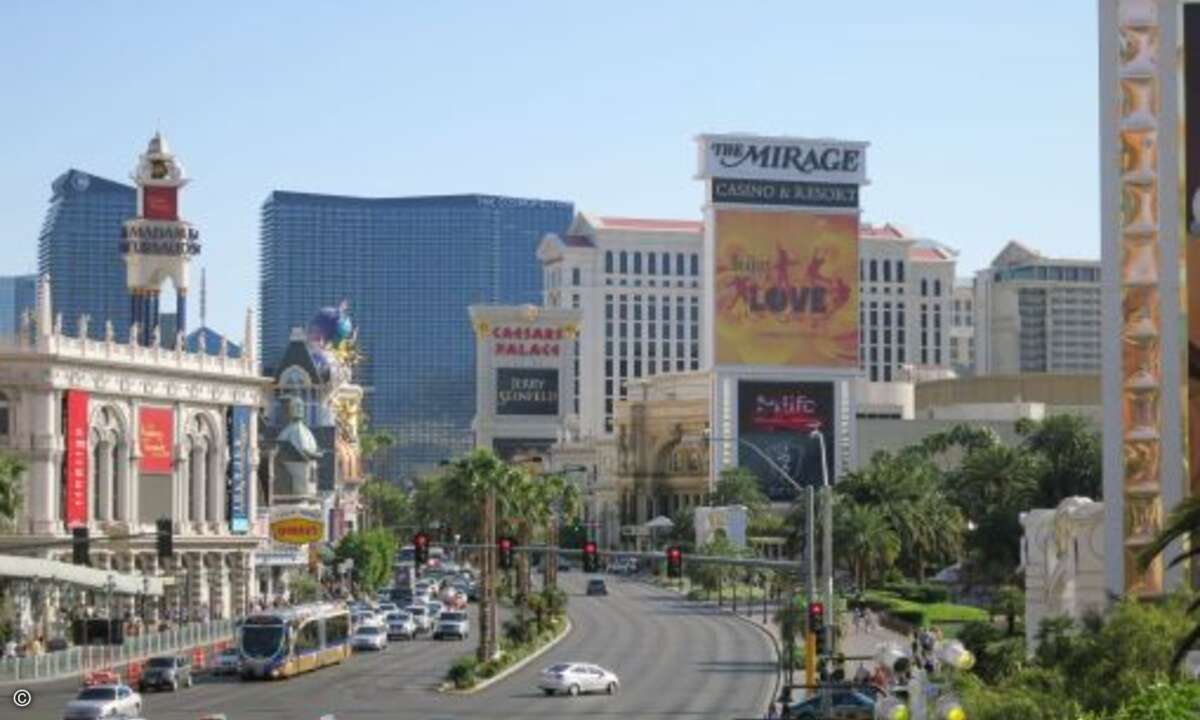 Eine Meile für unendlichen Spaß: der Las Vegas Boulevard.