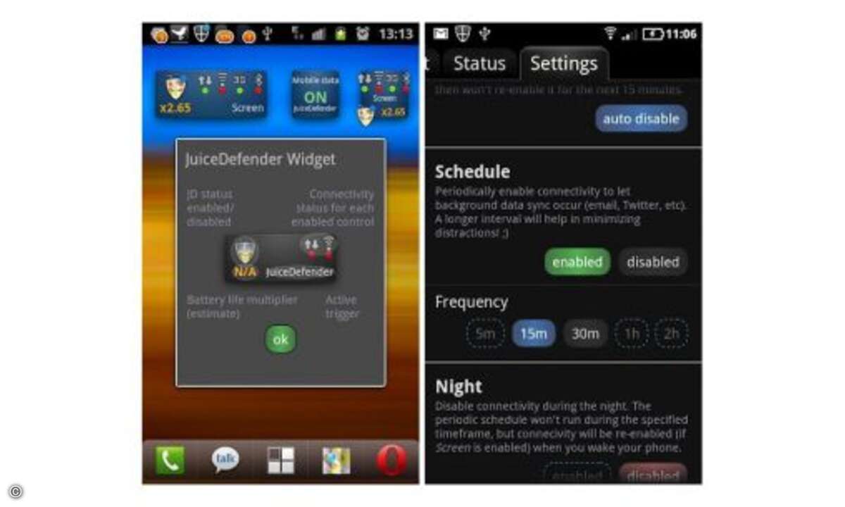 Es gibt neben der kostenlosen Basis-App eine Plus- (1,99 Euro) und eine Ultimate-Version (4,99 Euro), die sich im Funktionsumfang unterscheiden. Einige Funktionen setzen Root-Rechte voraus. © Anbieter