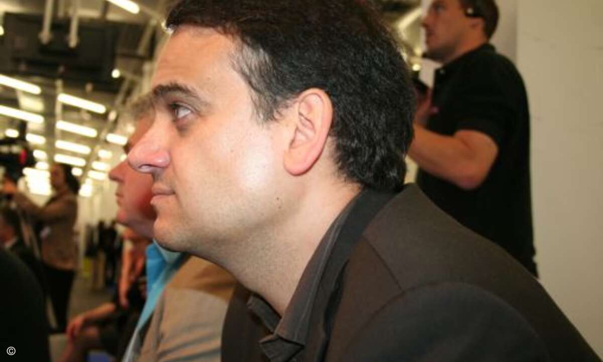 Markus Reuter (CRN) lauscht gespannt der Diskussion. Foto: Computer Reseller News
