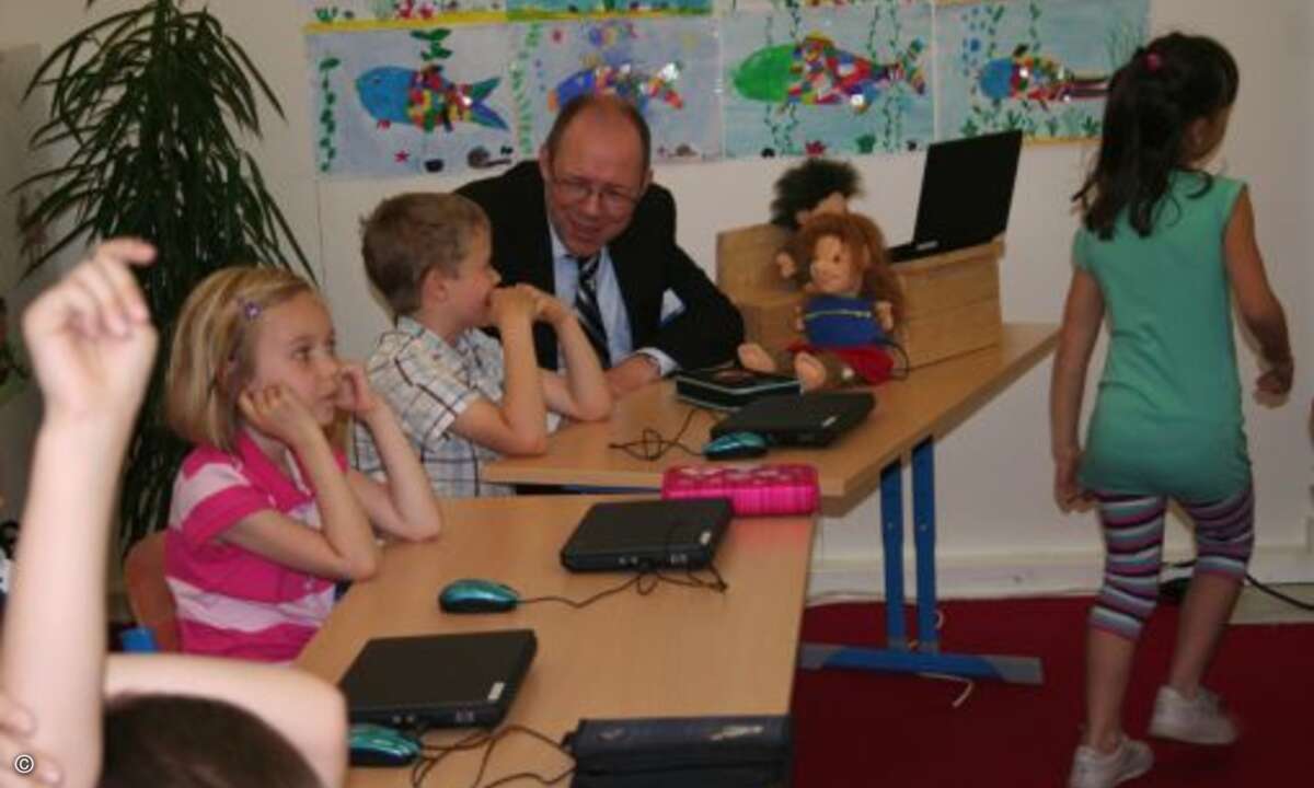 In der Grundschule von morgen... Foto: Computer Reseller News