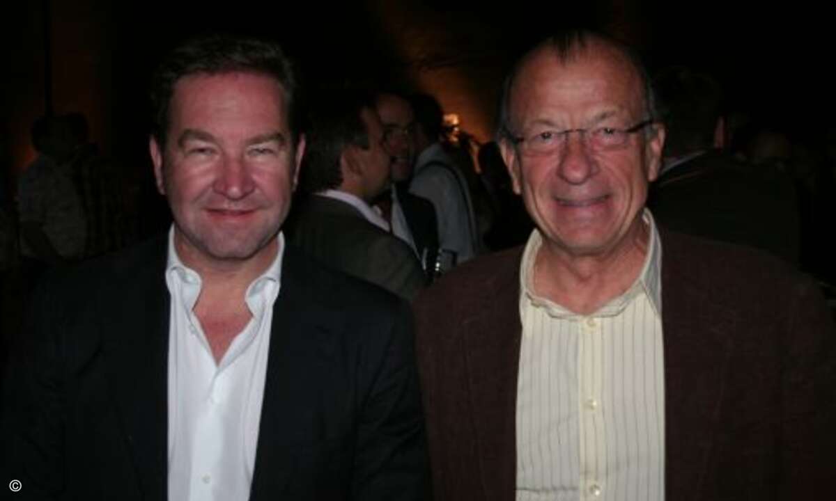 IM-Chef Gerhard Schulz und Europa-Chef Alain Maquet