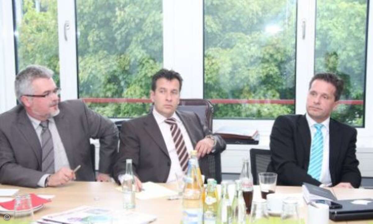 Robert Ferrenberg, Maximilian Arnreiter und Robert Laurim