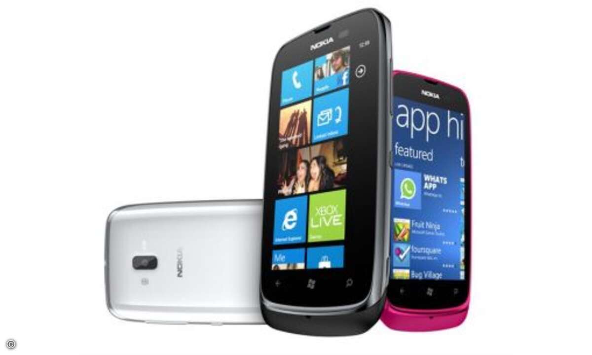 Nokia Lumia 610: Das Lumia 610 ist seit etwa einer Woche bei uns erhältlich. Es bietet einen günstigen Einstieg in die Windows-Phone-Welt, einen brillanten 3,7-Zoll-Touchscreen und Nokias gelungene Karten- und Navigationsanwendung. Der Preis des Lumi