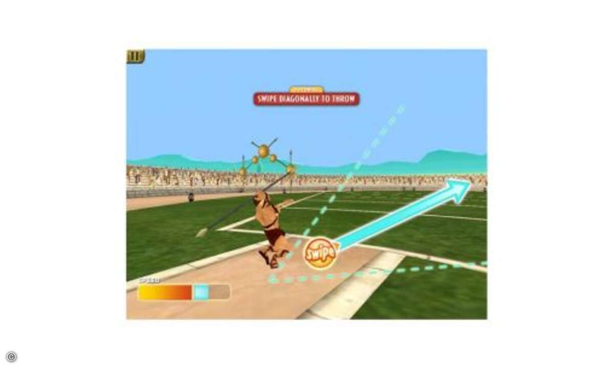 Olympic Games: Spartan Athletics: Man kann sich aber auch anders auf eines der größten Sportereignisse der letzten Jahre vorbereiten – und zum Beispiel mit Olympic Games alle 10 Disziplinen der griechischen Olympiade durchspielen. © Anbieter