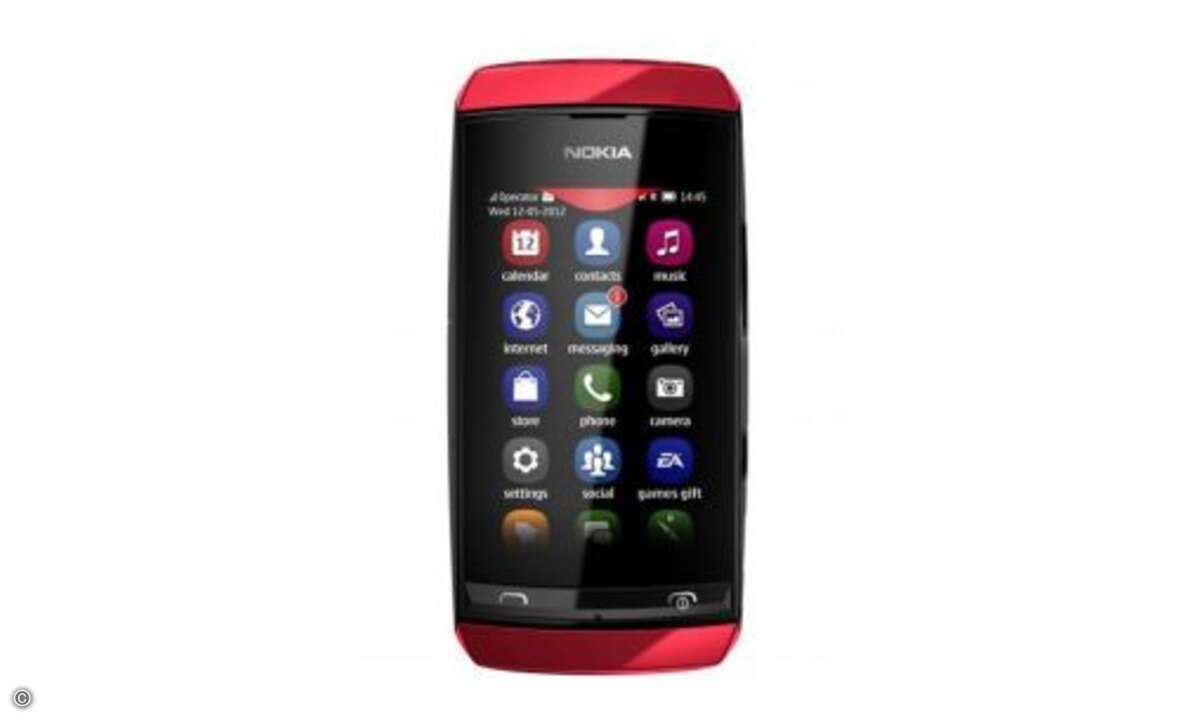 Nokia Asha 306: Einsteiger-Handy mit 3 Zoll-Bildschirm © Nokia
