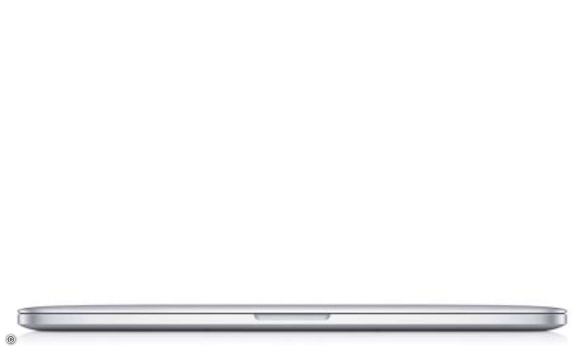 Mit 1,8 Zentimetern Dicke gehört das neue Macbook Pro zu den schmaleren Vertretern © Apple